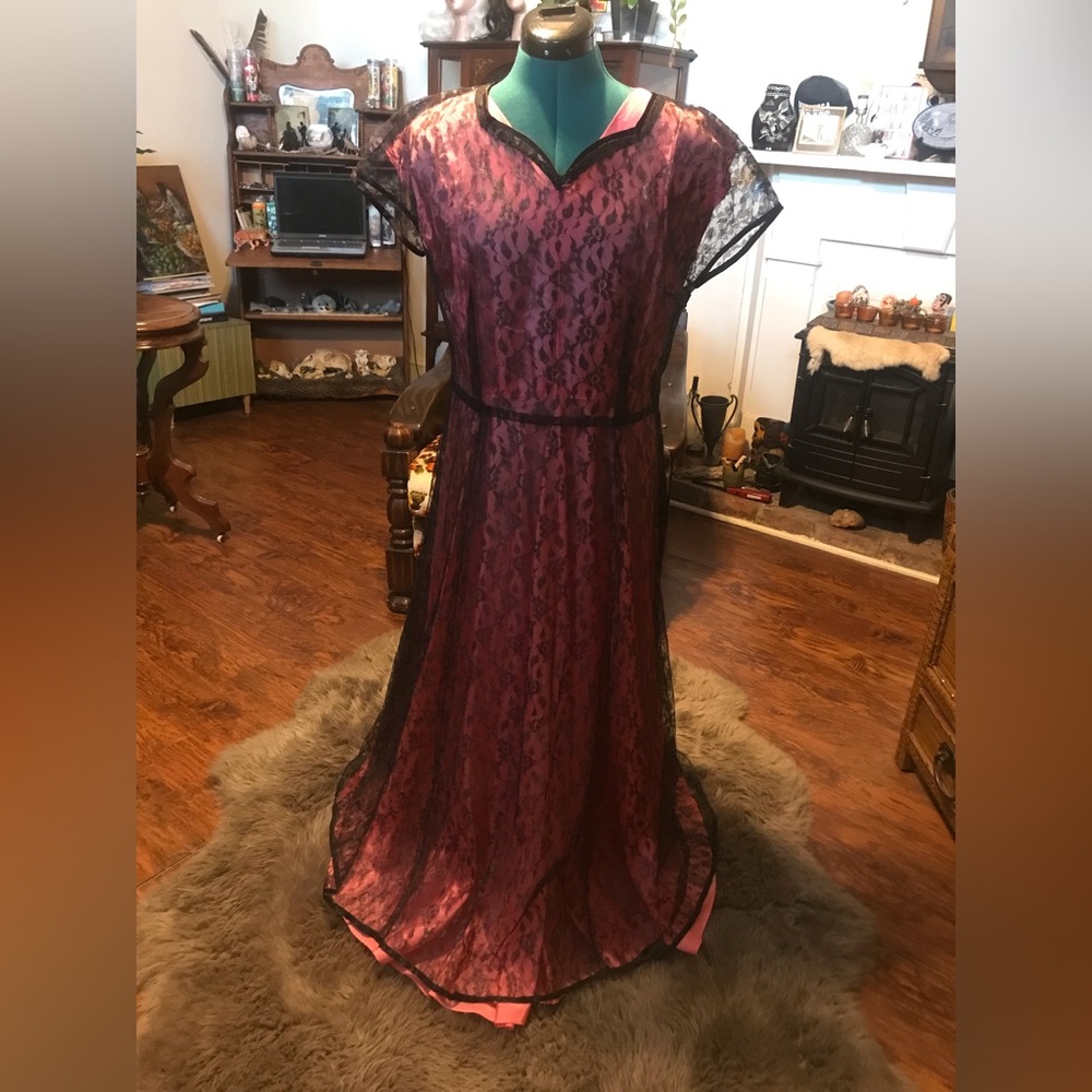1950’s handmade lace dress- never worn!